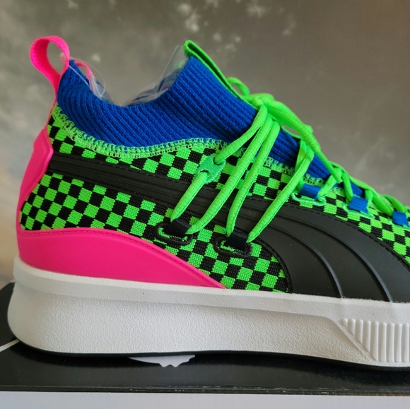Puma Clyde Court ‘Summertime’ Mens Shoes - Picture 6 of 14